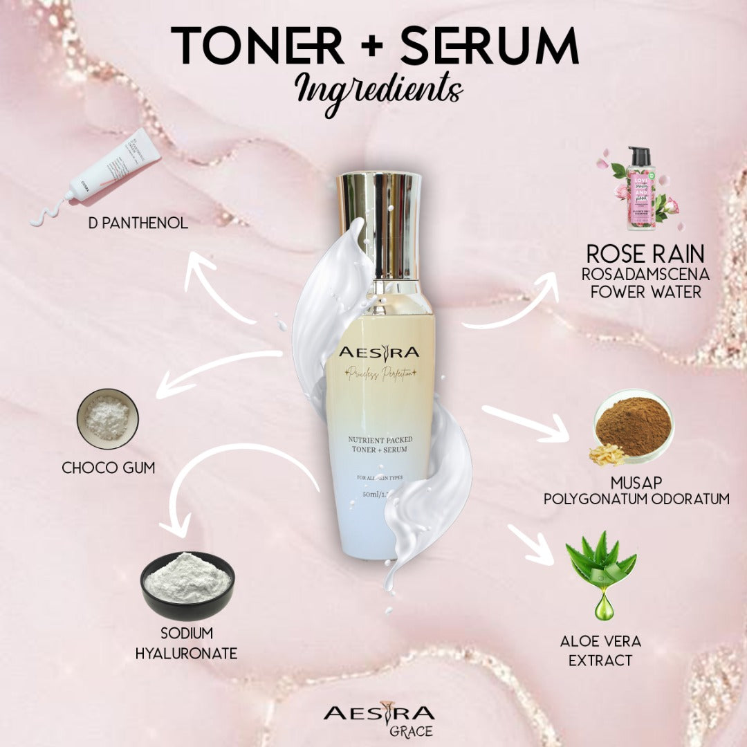 Nutrient Packed Toner + Serum